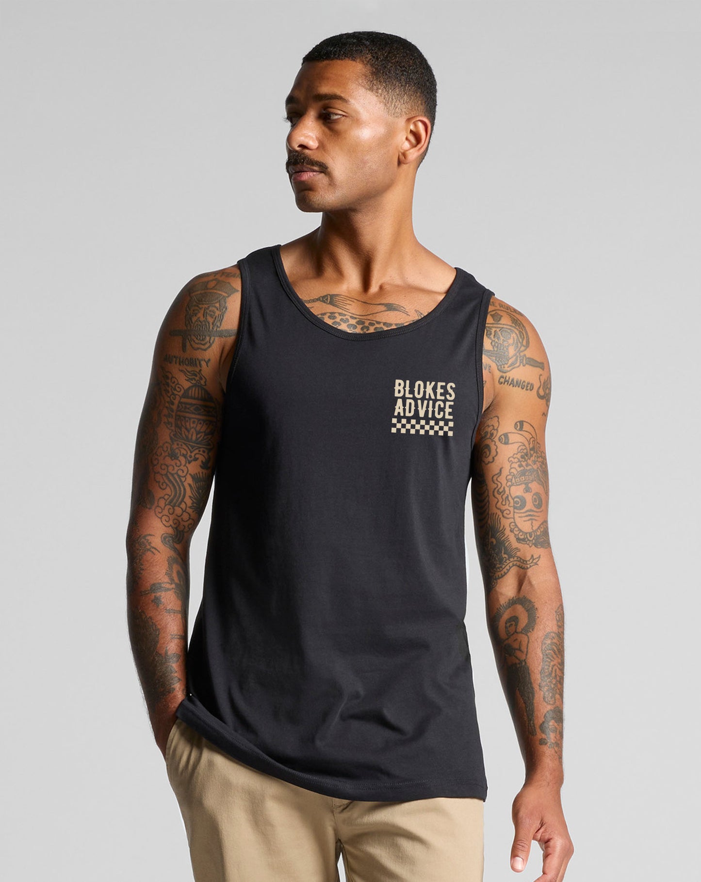 Bad Choices Singlet - Black