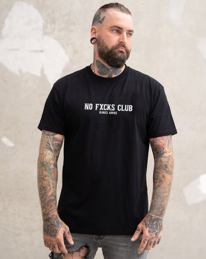 No FKs Club Tee - Black