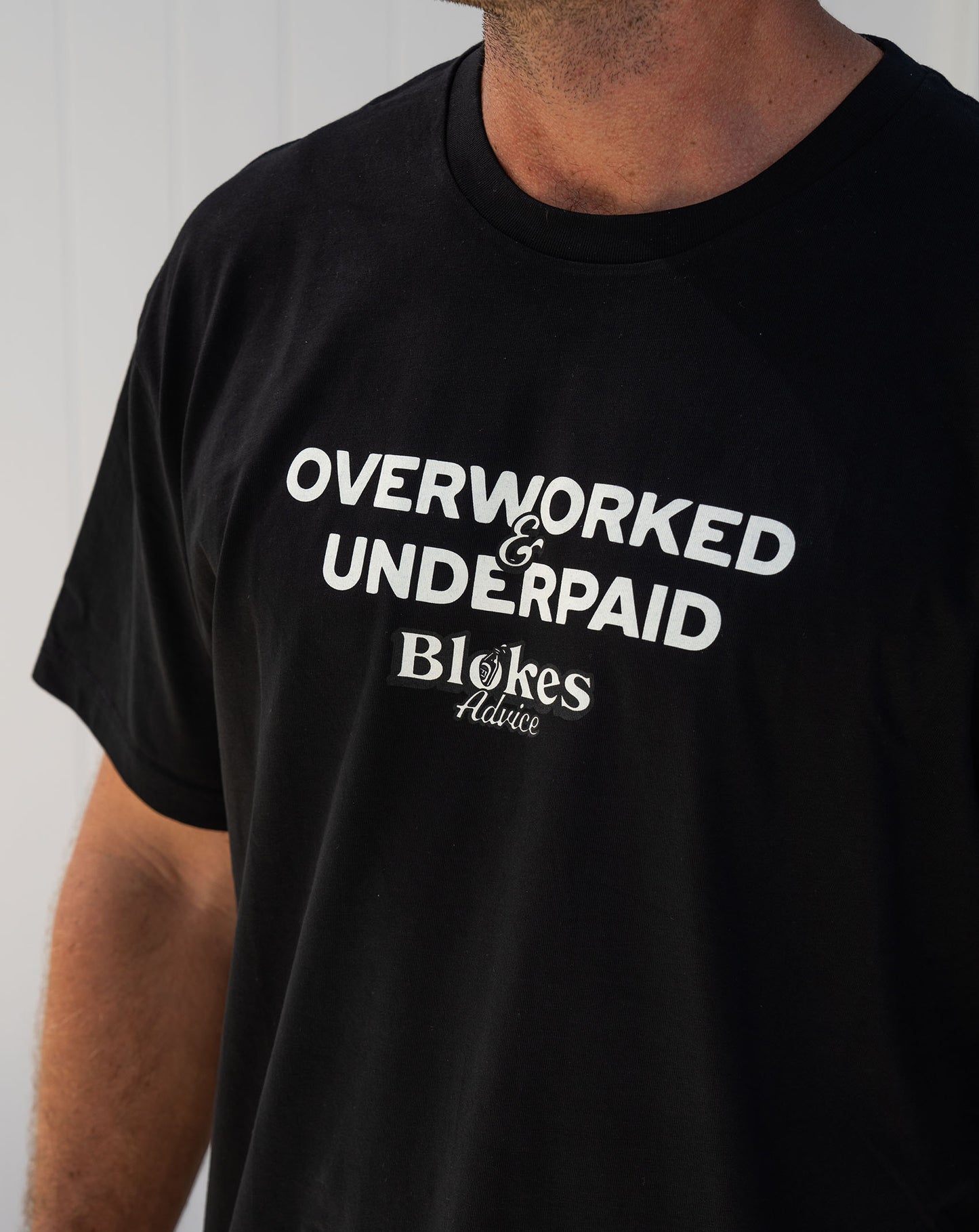 Overworked Tee - Black